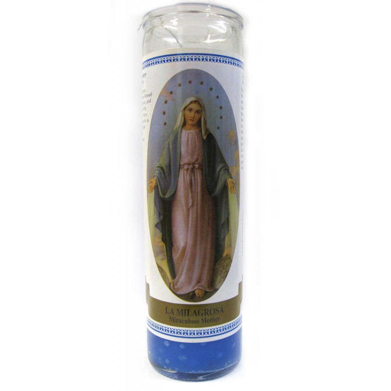Saint Mary candle