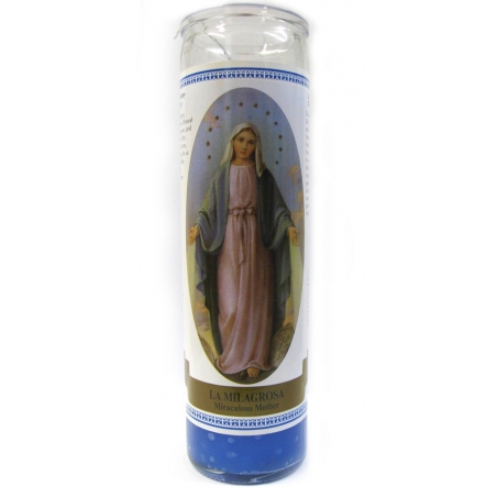 Holy mary candle