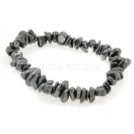 Gemstone split bracelet-Hematite