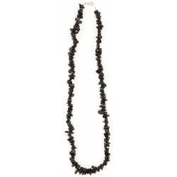 Gemstone necklace-black tourmaline