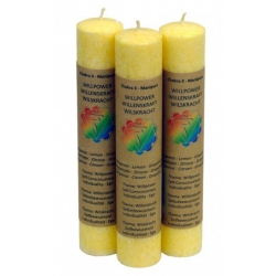 3e Chakra Geurkaars Manipura - Chakra 3 (Geel) 2