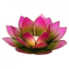 Lotus sfeerlicht - 2-kleurig roze/groen