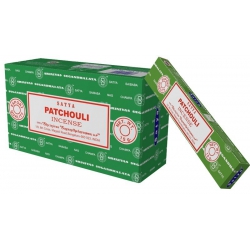 12 packs of Patchouli incense (Satya)