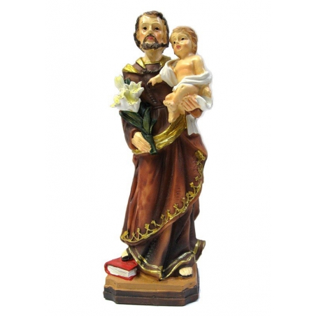 St. Jozef met kind 12cm