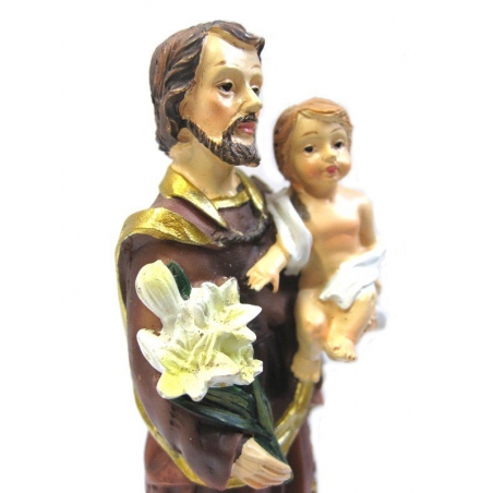 St. Jozef met kind 12cm