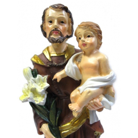 St. Josef mit Kind 12cm