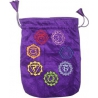 Tarot Pouch 7 Chakra purple