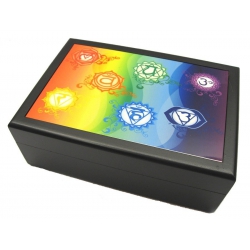 Tarot box 7 Chakra (black)