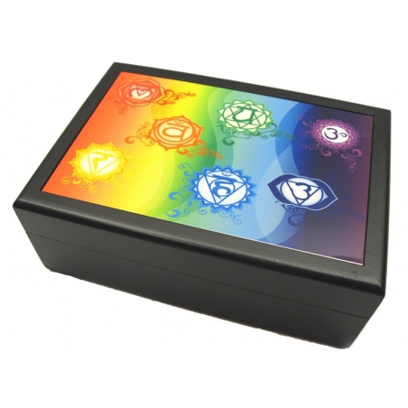 Tarot box 7 Chakra (black)