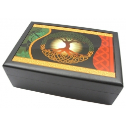 Tarot box Tree of Life (black)