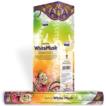 Darshan White Musk incense (per box)