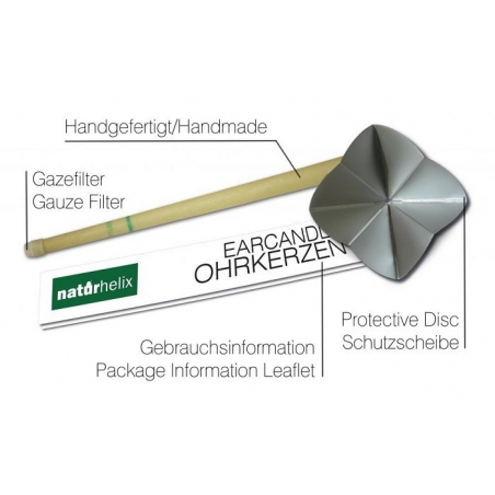 Bougies auriculaires Propolis (2 pièces)