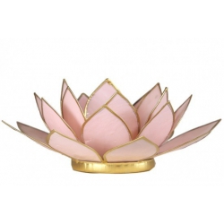 Lumière d'ambiance Lotus - Rose pastel