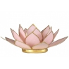 Lumière d'ambiance Lotus - Rose pastel