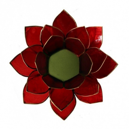Lotus sfeerlicht - Robijn rood