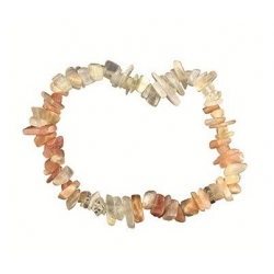 Moonstone (mixed) split-gemstone bracelet