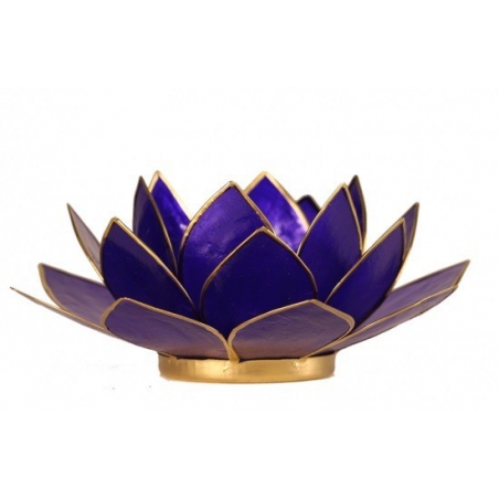 Lotus sfeerlicht - Tanzaniet indigo