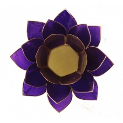 Lumière d'ambiance Lotus - Violet améthyste 2