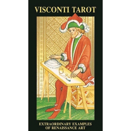 Visconti Tarot avec impression en or