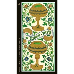 Visconti Tarot mit Golddruck 2