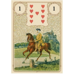 Gouden Lenormand Spel - Lunaea Weatherstone (NL,UK,FR)  2