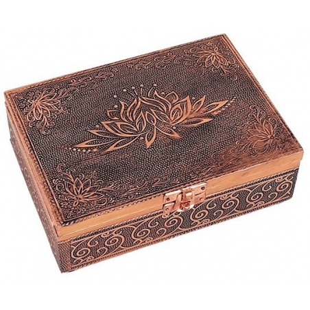 Tarot box Lotus (copper color)