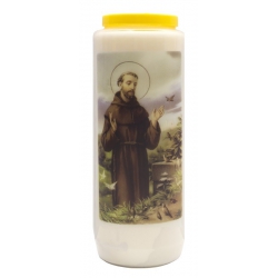 Novene Kerze Heiliger Franziskus + Gebet