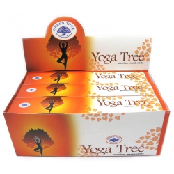 12 paquets Yoga Tree encens (Green tree)