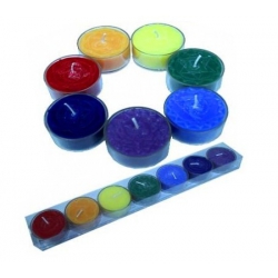 Chakra relief tea scented candles 2