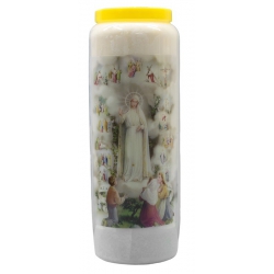 Novena candle Fatima