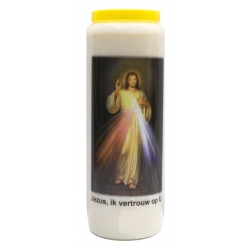 Novena candle Jesus, I trust you
