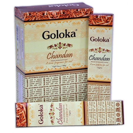 12 paquets de GOLOKA Chandan