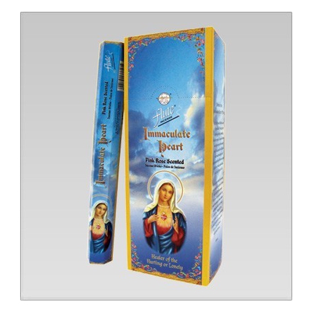 6 packs Immaculate Heart incense (Flute)