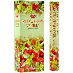 Strawberry Vanilla incense (HEM)