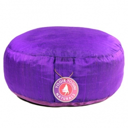 Meditationskissen violette Rohseide (8182)