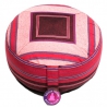 Meditatiekussen roze/rood patroon multi (8211)