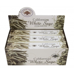 12 packs Californian White sage wierook (Green tree) 15 gms