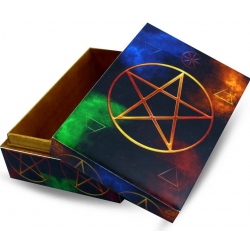 Boîte de tarot Pentagramme