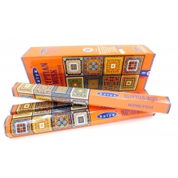 6 packs Satya Egyptian Musk encens (série Satya hexa)