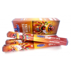 6 packs Satya Quick luck incense sticks (Satya hexa serie)