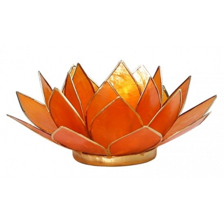 Lotus sfeerlicht - Amber oranje