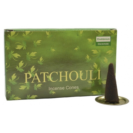 Patchouli cone incense (Darshan)