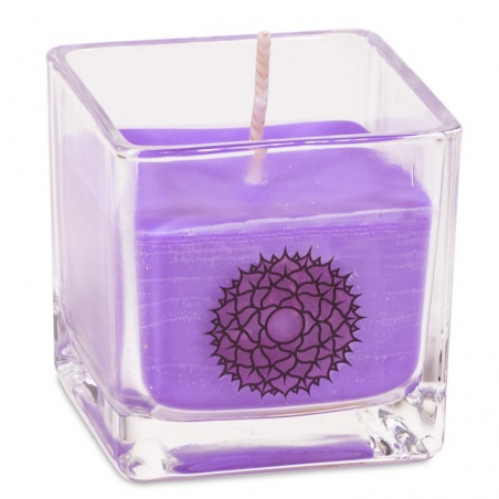 7th chakra Scented candle ecological