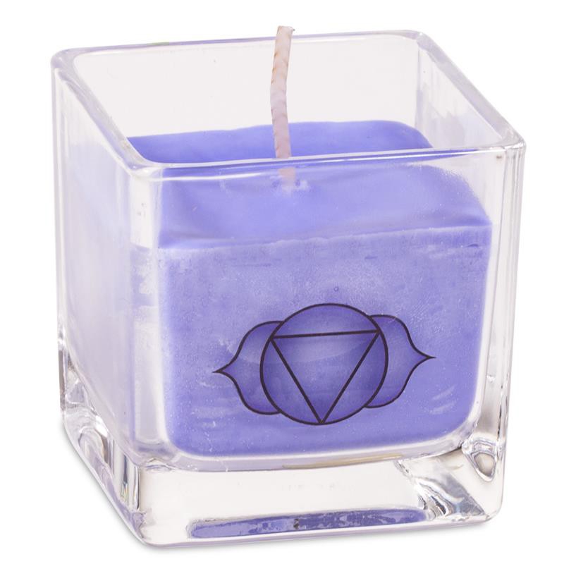 6th chakra Scented candle ecological - Lavender, Camomile