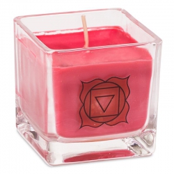 Bougie parfumée 1ème chakra (écologique)