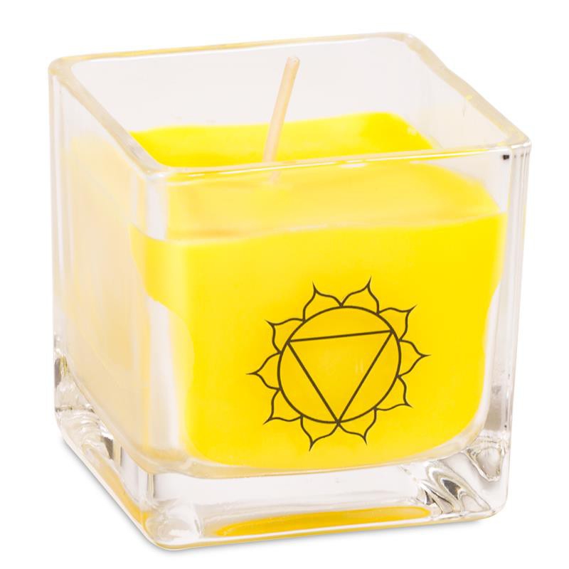 Bougie parfumée 3ème chakra (écologique)