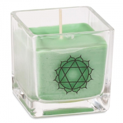 Scented candle 4th chakra (ecological)