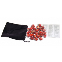 Runic stones of Red Jasper 2