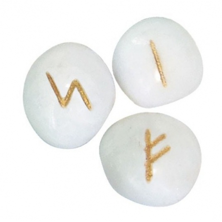 Runic stones from White Onyx