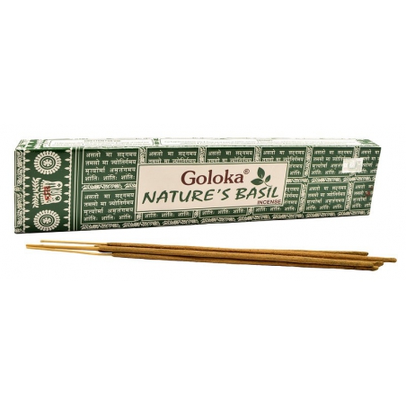 GOLOKA Nature's Basil incense